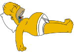 sleep homor simpson