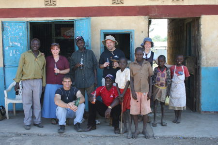 We stopped for sodas at the supermarket of East Pokot