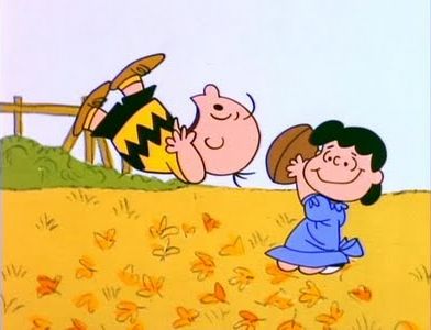 Charlie Brown Lucy Football