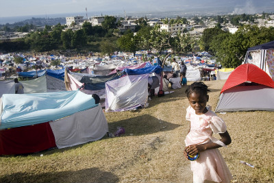 Haiti tent city