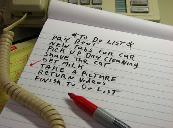 to-do list