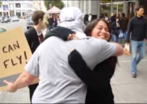 Christ Hugging