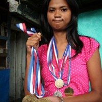 Emilda and medals