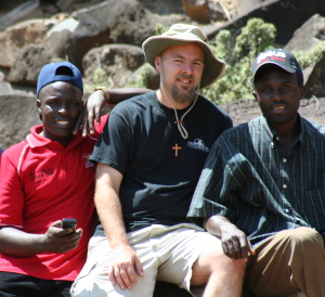 L-R: Victor, Paul, and Daniel in East Pocot, Kenya