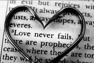 love never fails